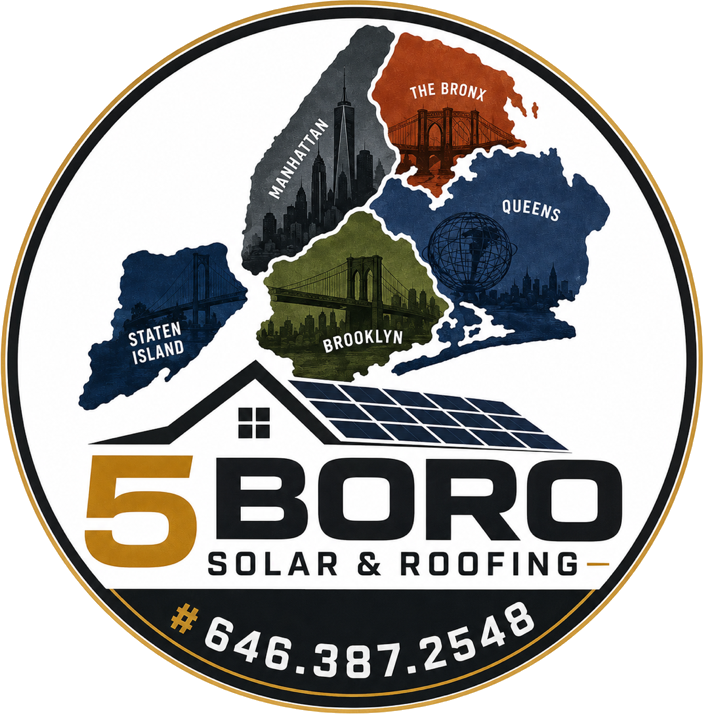 Five Borough Solar And Roofing logo